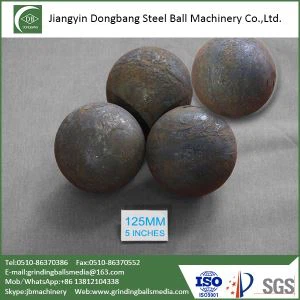 Boules de broyeur pour le traitement des minéraux des mines de minerai d'argent